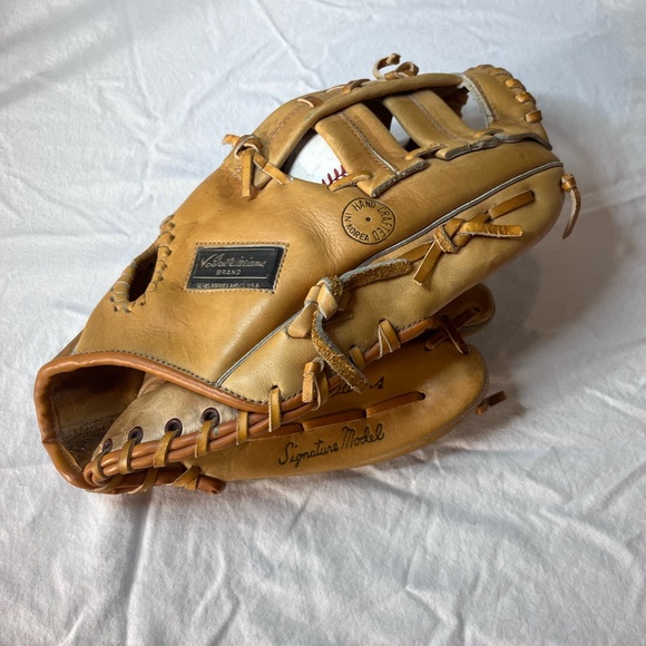 Ted Williams’s Signature Model Glove by Sears Roebucks Co Handcrafted - Picture 1 of 6